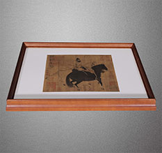 湖里书画装裱配框服务案例